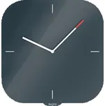 LEITZ Nástěnné hodiny Cosy, sametová šedá