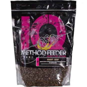 Návnadová surovina LK Baits IQ Method Feeder Hemp - konopí 1kg