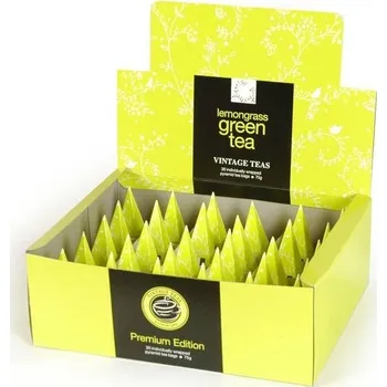 Vintage Teas Zelený čaj s citronovou trávou 30x2,5g