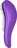 Dtangler Kartáč na vlasy 14,5 cm, Metalic Purple