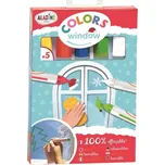 Aladine Křídové fixy na okna a zrcadla vánoční barvy