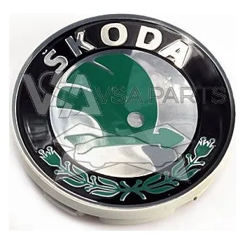 Znak automobilu ORIGINÁLNÍ DÍL Středová poklička do hliníkových disků starší typ 6U0601151LMHB - originál