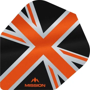 Mission Letky Alliance Union Jack No6 - Black / Orange F3100