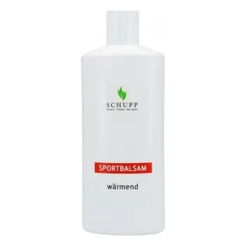 Masážní přípravek Schupp Hřejivý sportovní balzám, 1000 ml