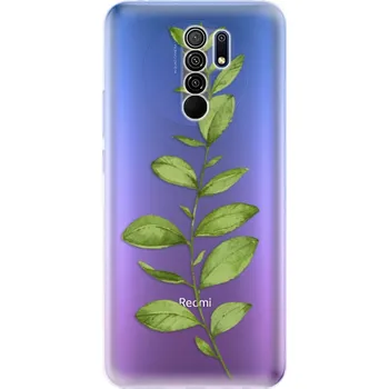 Pouzdro na mobilní telefon Odolné silikonové pouzdro iSaprio - Green Plant 01 - Xiaomi Redmi 9