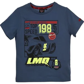 Chlapecké tričko SUN CITY Dětské tričko Cars bavlna světélkující modré vel. 3 roky (98) Velikost: 98 (3 roky)