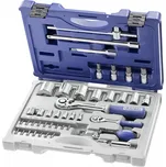 Tona Expert E034855 gola sada 1/4" a 1/2" nářadí SN27 2015827 (E034855 Tona Expert SN27 gola sada 1/4" a 1/2" nářadí 35 dílů v plastovém kufru)