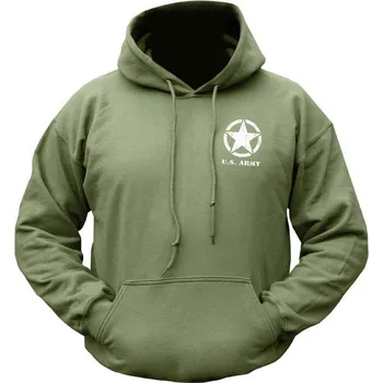 Pánská mikina Kombat Willys Jeep mikina olivově zelená