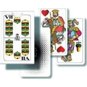 Karetní hra Karty - Mariáš dvouhlavé, papírová krab. 6x10cm