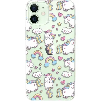 Pouzdro na mobilní telefon Odolné silikonové pouzdro iSaprio - Unicorn pattern 02 - iPhone 12