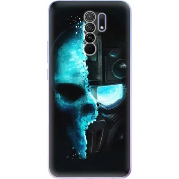 Pouzdro na mobilní telefon Odolné silikonové pouzdro iSaprio - Roboskull - Xiaomi Redmi 9