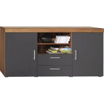 Komoda Komoda Samba 164cm Švestka/Grafit