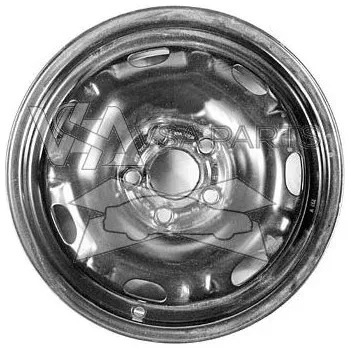 Plechové kolo ORIGINÁLNÍ DÍL Disk kola 6Jx14 ET37 Fabia II, Roomster - originál