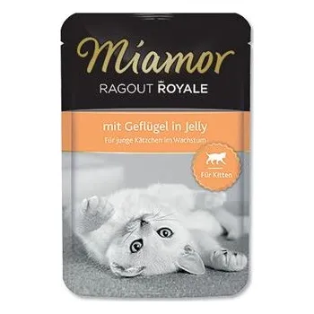 Krmivo pro kočku Finnern GmbH & Co. KG Miamor Cat Ragout Junior kapsa drůbež v želé 100g