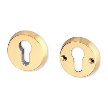 Dveřní kování Rozeta PZ B ochranná mosaz (Uvedená cena je za pár.)