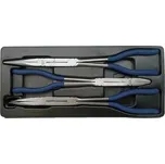 Kleště s dlouhým nosem, dvojitý kloub, sada 3 kusy, Welzh (Welzh Werkzeug)