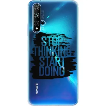 Pouzdro na mobilní telefon Odolné silikonové pouzdro iSaprio - Start Doing - black - Huawei Nova 5T