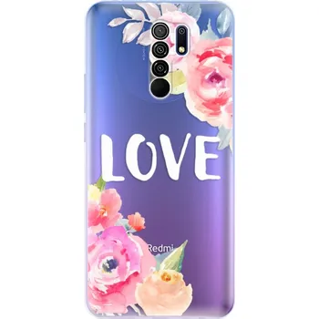 Pouzdro na mobilní telefon Odolné silikonové pouzdro iSaprio - Love - Xiaomi Redmi 9