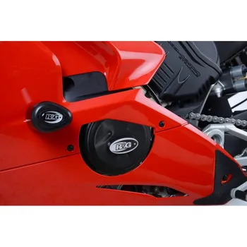 Kryt motoru R&G Racing R&G ECC0254BK Ochranný kryt motoru levý Ducati Panigale V4/Streetfighter V4