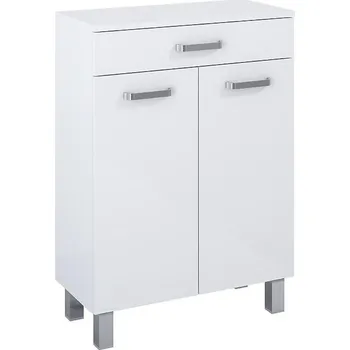 Koupelnový nábytek Komoda bílá Uno 2D1S 60