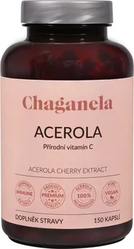 Přírodní produkt Chaganela Acerola 150 kapslí