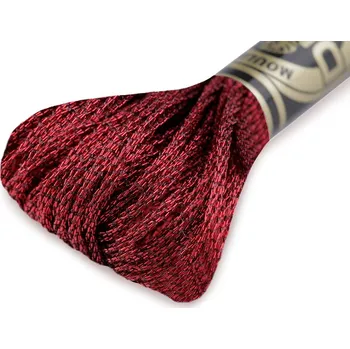 Příze Vyšívací příze DMC Mouliné Light Effects, barva E815 Rhododendron