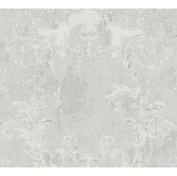 Tapeta Vliesová tapeta na zeď šedá, neoklasicistní, strukturální 376531 / vliesové tapety 37653-1 History of Art (0,53 x 10,05 m) A.S.Création