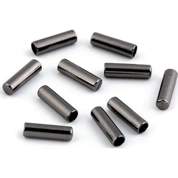 Kovová koncovka na šňůru Ø4 mm, barva 2 nikl černý