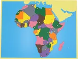 Moyo Montessori Mapa Afriky 58 x 46 cm