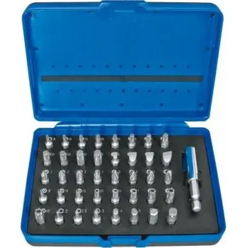 Bit sada šroubováků bits do aku vrtačky 41ks , SADA BITŮ 1/4" 41 DÍLŮ