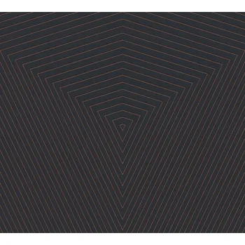 Tapeta Vliesová tapeta moderní grafický vzor, barva černá, bronzová 375226 / Tapety na zeď 37522-6 Daniel Hechter 6 (0,53 x 10,05 m) A.S.Création