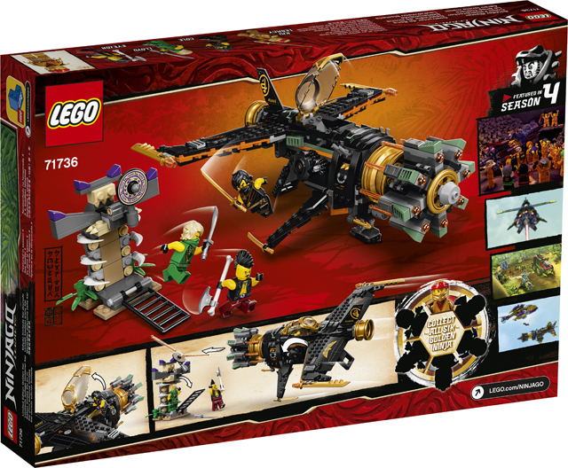 foto Stavebnice LEGO LEGO Ninjago 71736 Odstřelovač balvanů