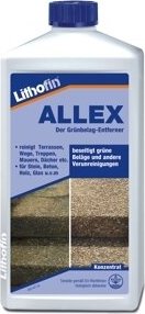 Lithofin ALLEX 1l - Odstraňovač povlaků, způsobených zelení, čištění fasád