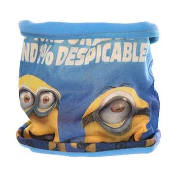 Nákrčník SUN CITY Šála Mimoni / nákrčník Mimoni Adorable zateplený Barva: MODRÁ