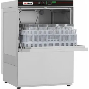 Myčka nádobí REDFOX Myčka skla jednoplášťová QQI 42 s odpadním čerpadlem