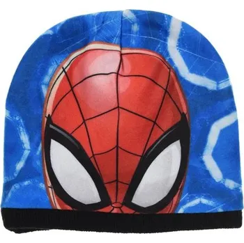 Čepice SUN CITY Dětská fleecová čepice Spider-Man – oboustranný design Barva: ČERNÁ 52