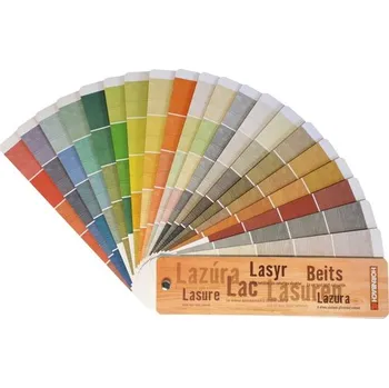 Barevná vzorkovnice pro lazury HORNBACH
