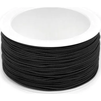 Kulatá pruženka Ø1,2 mm, barva 7001 černá