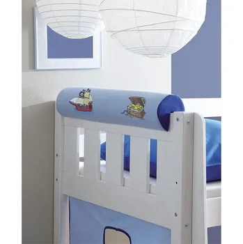 Chránič matrace Látkový chránič na zábranu postele MODRÝ PIRÁT