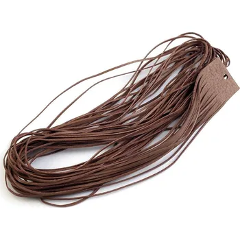 Kožený řemínek šíře 2 mm, 110 cm, barva 3 (12) hnědá