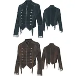 dámská westernová bunda Brianna barva: hnědá, Velikost: 3XL