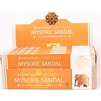 Vonná tyčinka Vonné tyčinky Garden Fresh Premium Mysore Sandal - 12 ks - #52