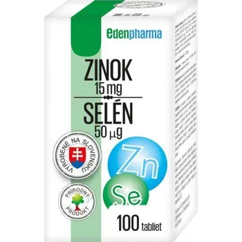 Edenpharma Zinek selen 100 tbl.