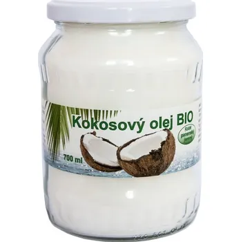 Rostlinný olej Kokosový olej 700ml Bio Raw Salute Livi