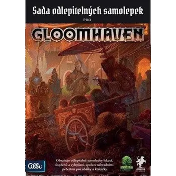 Příslušenství k deskovým hrám Albi Gloomhaven odlepitelné samolepky
