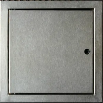 Revizní dvířka MV Revizní nerezová dvířka 400x400 nerez Čtyřhran