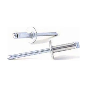 Nýt BRALO Trhací nýt plochá hlava VELKÁ 19mm ocel/ocel Varianta: NÝT Ø 6,4 x 12 VH 19 mm ST/ST SYPANÉ