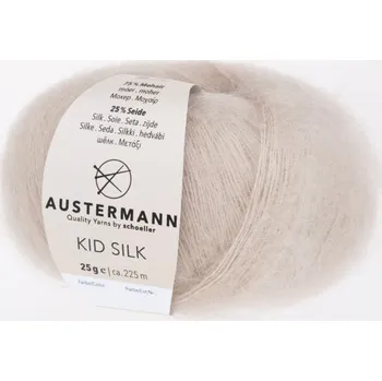 Příze Austermann Kid Silk 23 lněná (Kid Silk 23 HANF)