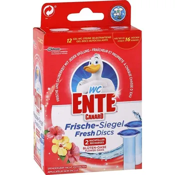 WC čistič Wc Ente náplň do fresh disku na toalety Oáza květů 2 ks