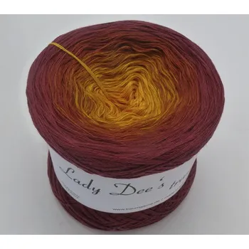 Příze Polibek curry a kaštanu 4n-1520m (Lady Dee's Curry küsst Kastanie)